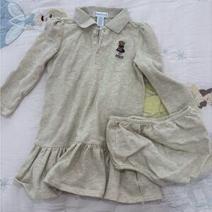 Polo by Ralph Lauren Beige Kids Casual Dress